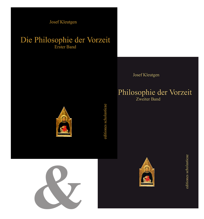 Die Philosophie der Vorzeit I+II