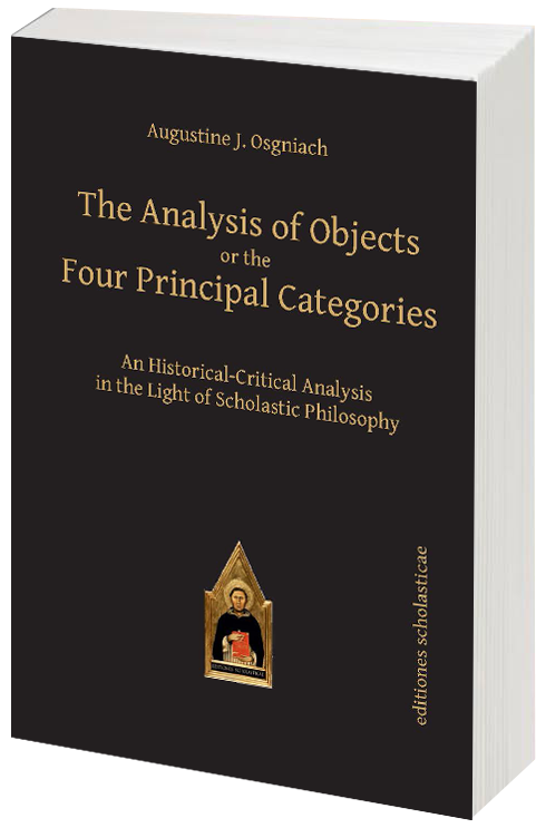 The Analysis of Objects or the Four Principal Categories